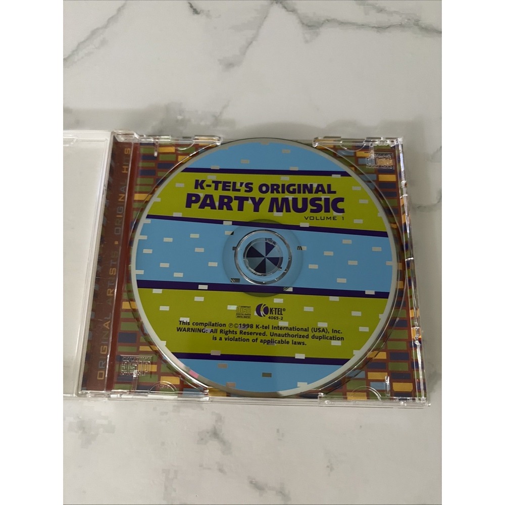 K-tel's Original Party Music Volume 1 CD Album